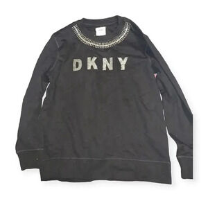 DKNY Everywhere Rhinestone Sweatshirt